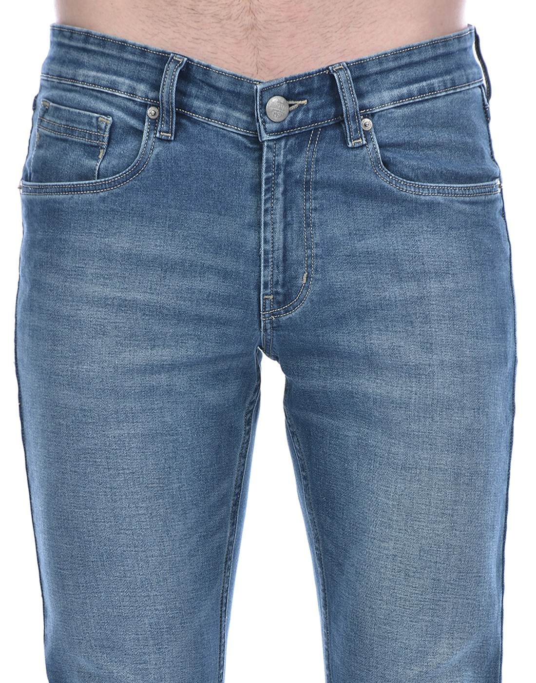 Numero Uno Men Faded Blue Jeans